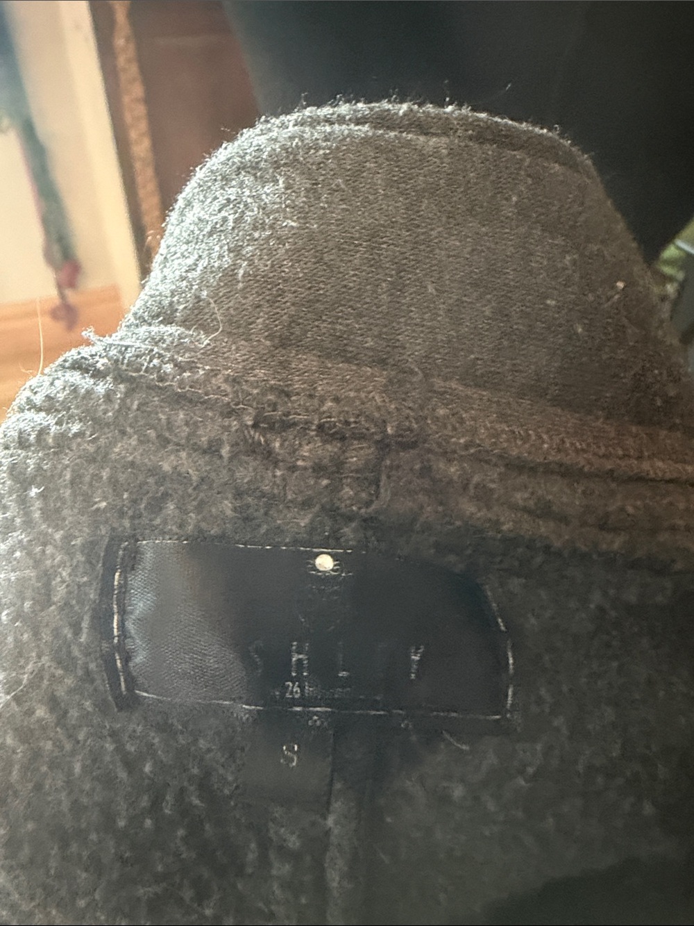 Modcloth grey Ruffle Zip Blazer - Picture 3 of 3